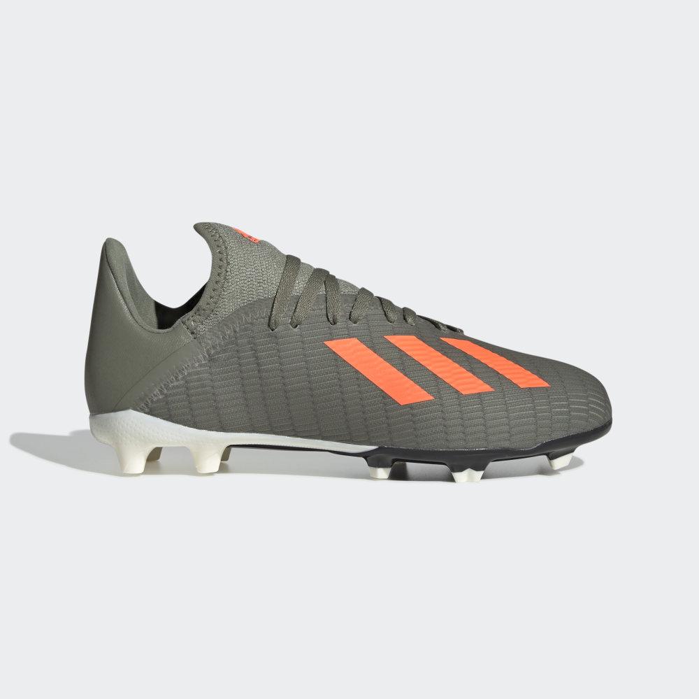 Adidas Men's X 19.2 Firm Ground Football Boots Green/Orange/White Ireland EF8374